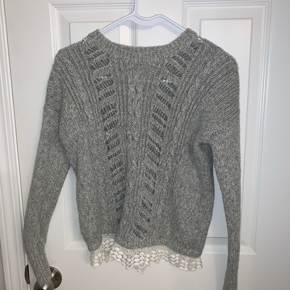 Grey sweater